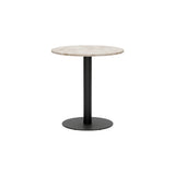Florence Column Round Table: Marble Top + Small - 27.6