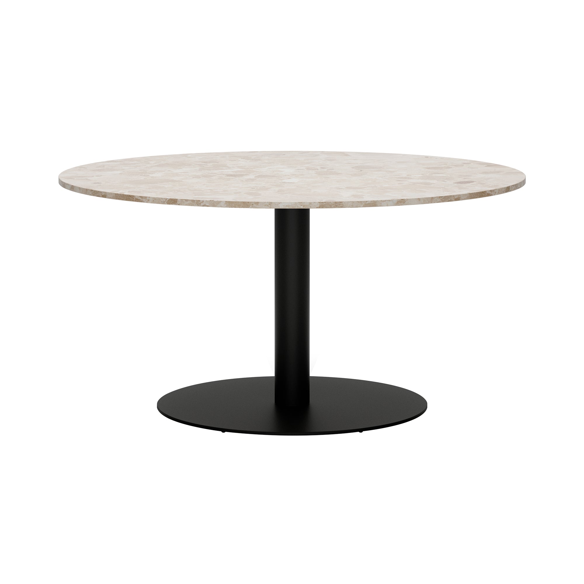 Florence Column Round Table: Marble Top + Extra Large - 57.1