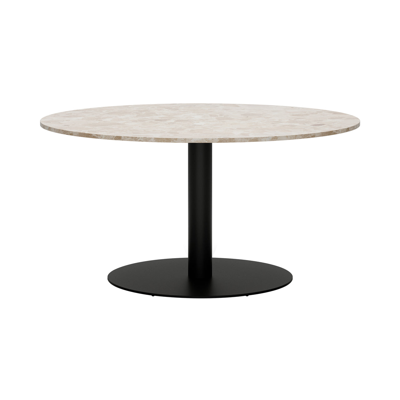 Florence Column Round Table: Marble Top + Extra Large - 57.1
