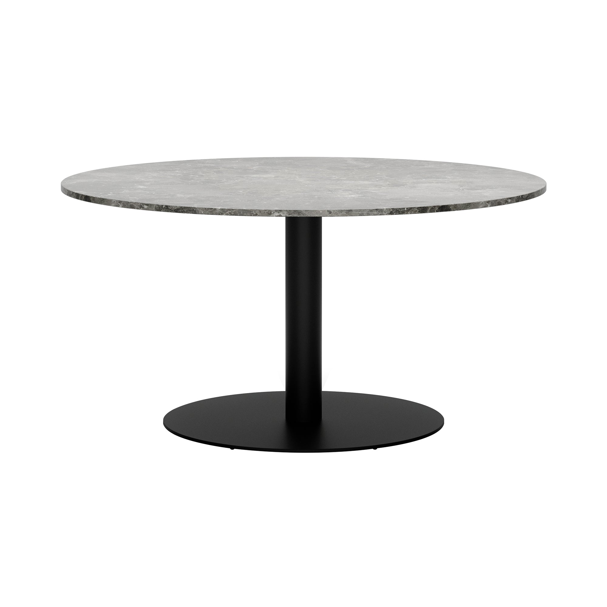 Florence Column Round Table: Marble Top + Extra Large - 57.1