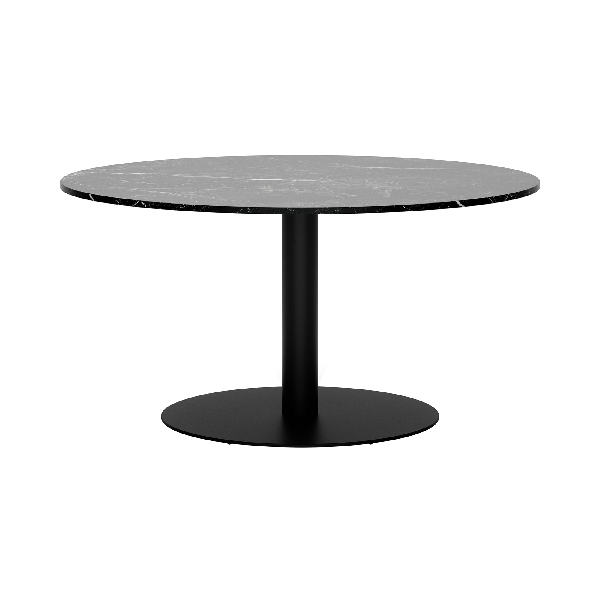 Florence Column Round Table: Marble Top + Extra Large - 57.1