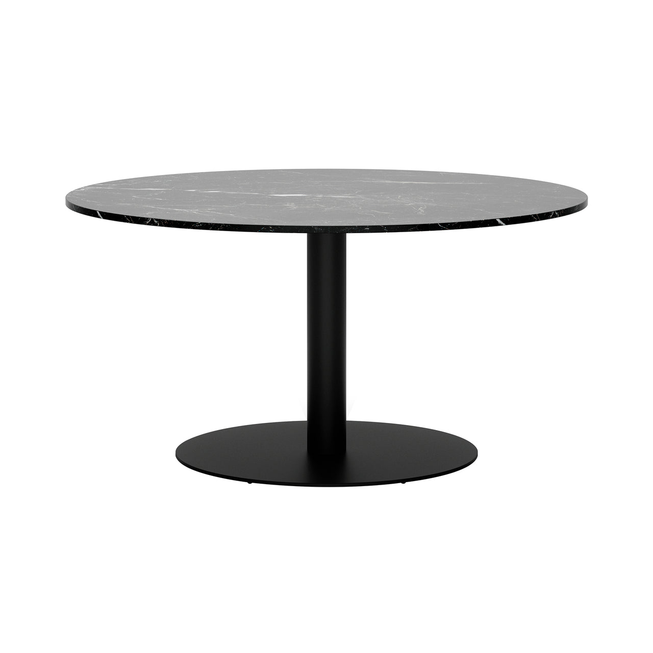 Florence Column Round Table: Marble Top + Extra Large - 57.1