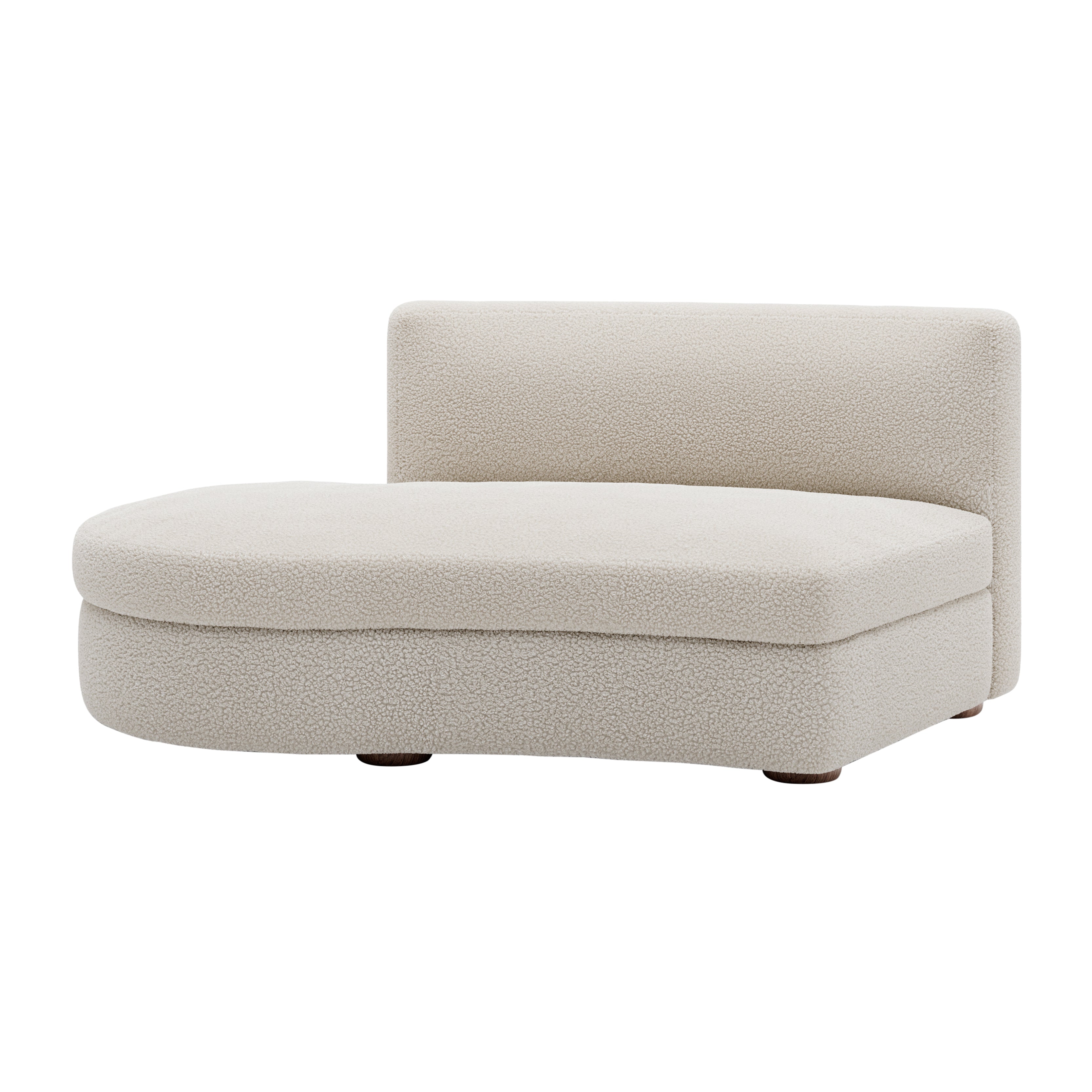 Coda Sofa Modules: Curved Open End Left