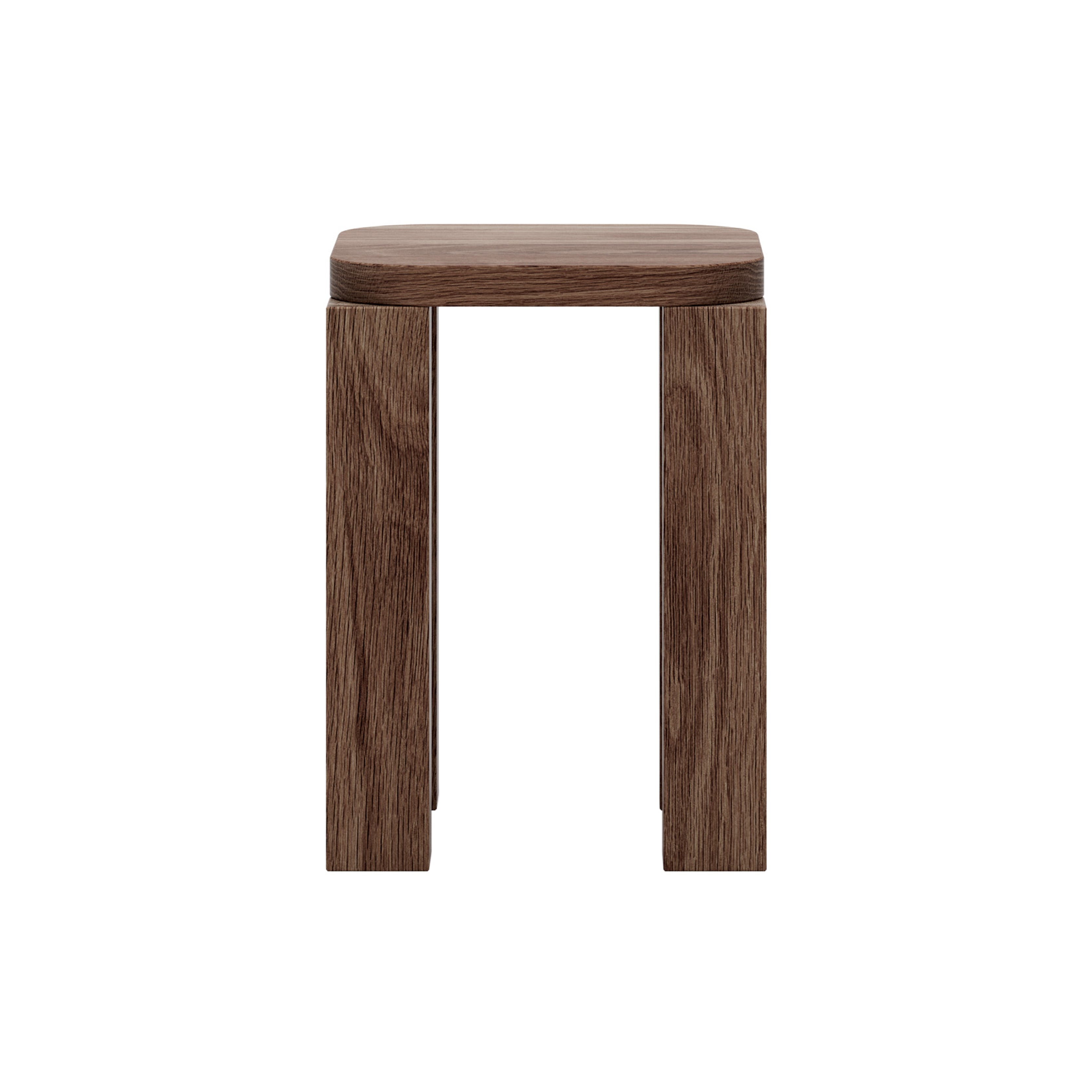 Atlas Stool: Fumed Oak