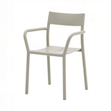 May Chair: Light Grey + With Armrest