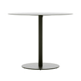 May Bistro Table: Round + Dark Green
