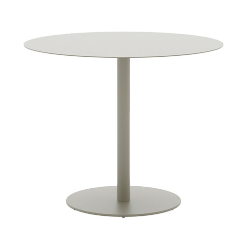 May Bistro Table: Round + Light Grey