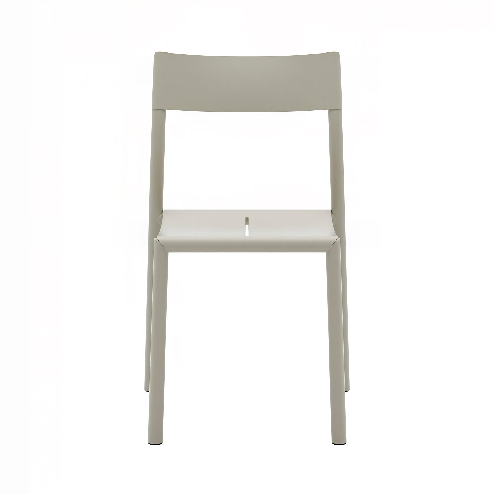 May Chair: Light Grey + Without Armrest