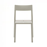 May Chair: Light Grey + Without Armrest