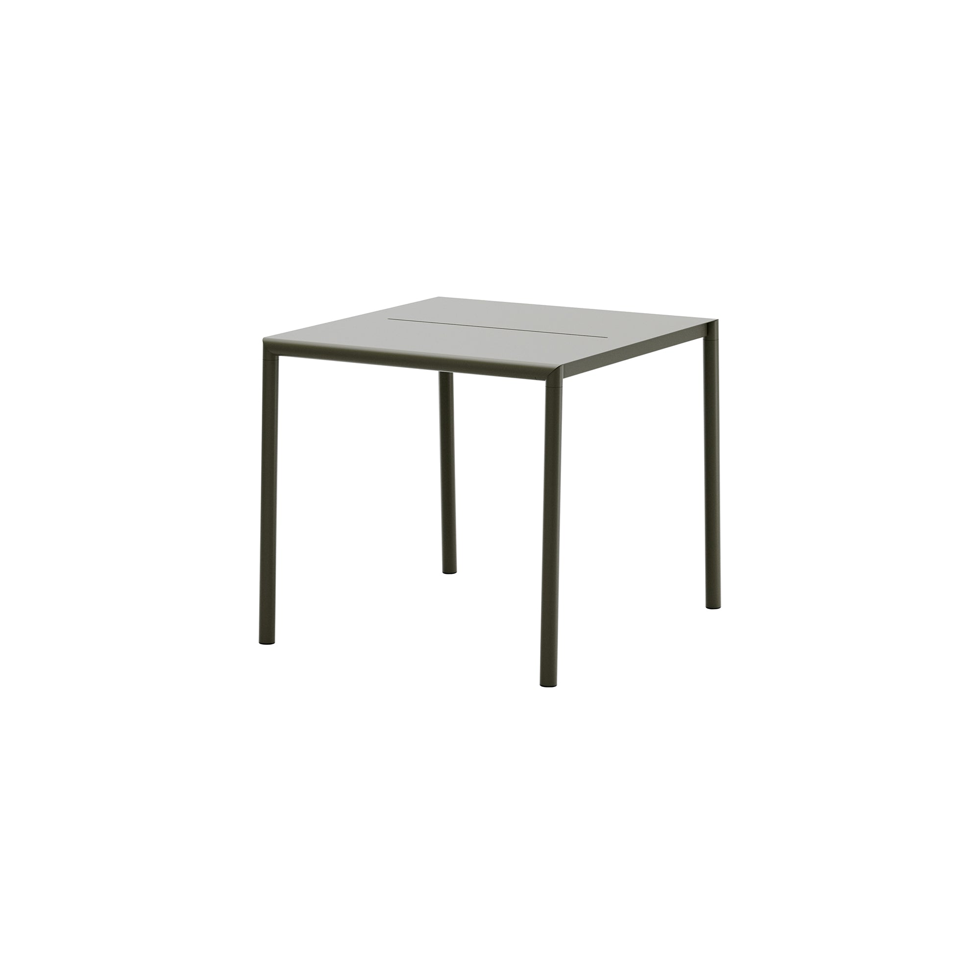 May Table: Square + Dark Green