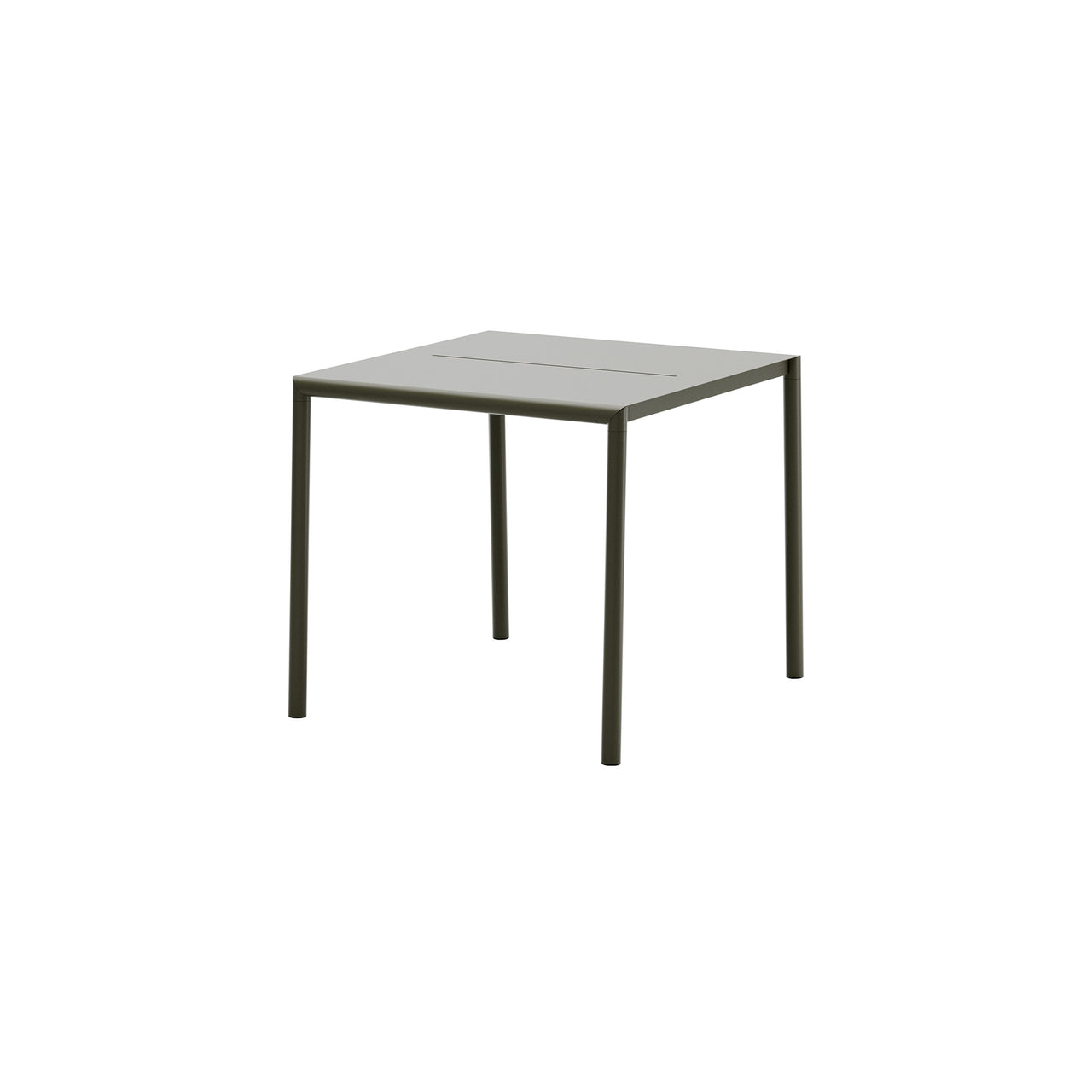 May Table: Square + Dark Green