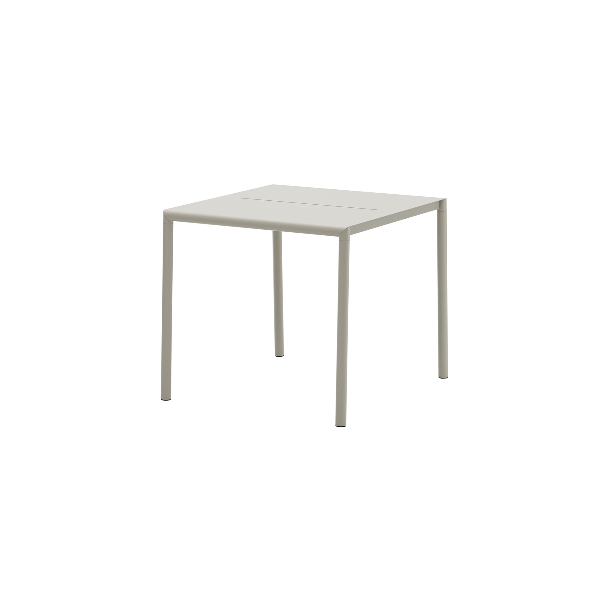 May Table: Square + Light Grey