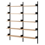 New Works Library Shelf: Oak + Black