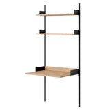New Works Study Shelf: Oak + Black