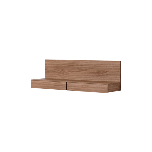 Tana Wall Mounted Media Module: Walnut
