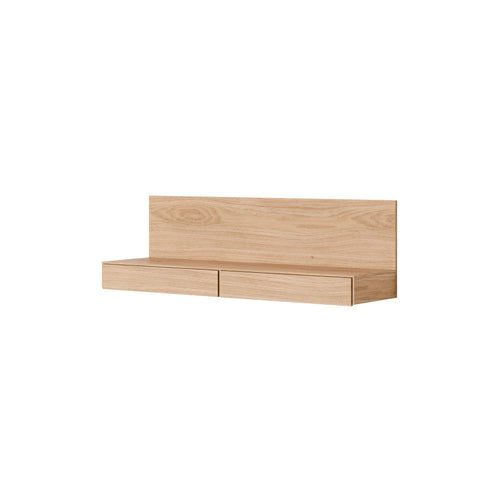 Tana Wall Mounted Media Module: Oak