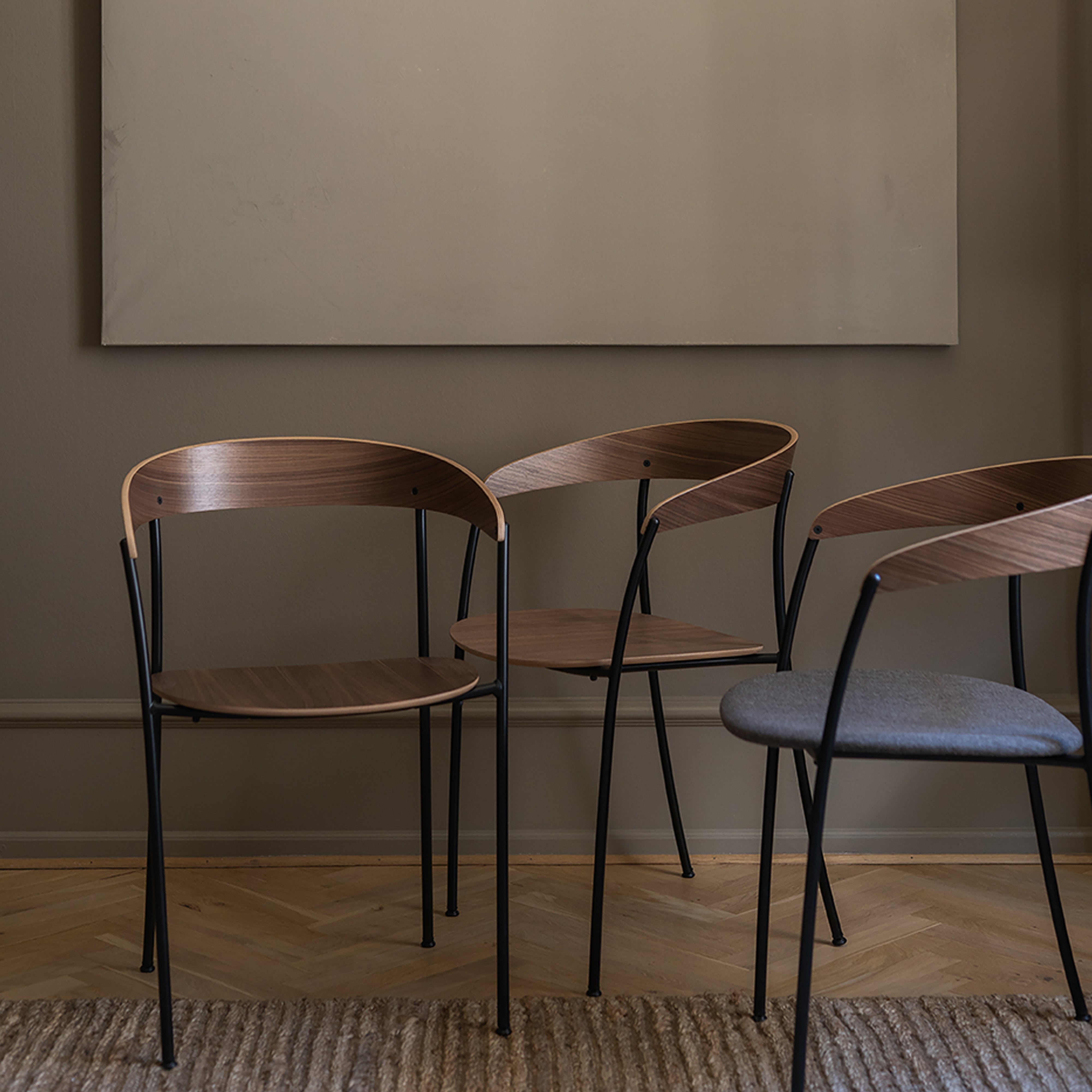 Missing Chair: Upholstered