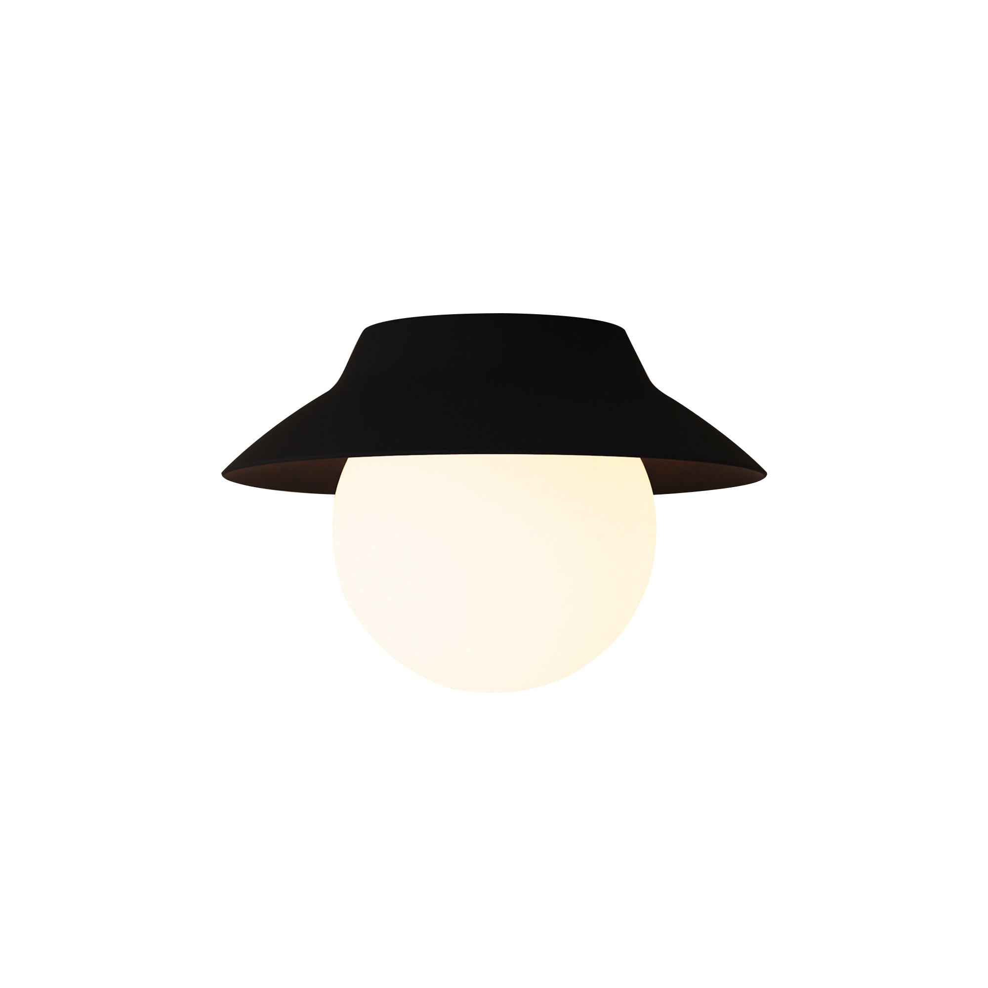 Noah Flush Mount: Carbon