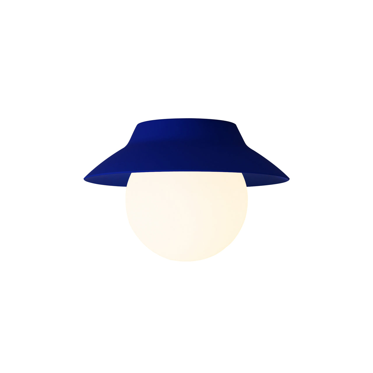 Noah Flush Mount: Cobalt