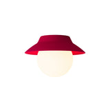 Noah Flush Mount: Hibiscus