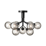 Apiales 9 Ceiling: Satin Black + Optic Smoked