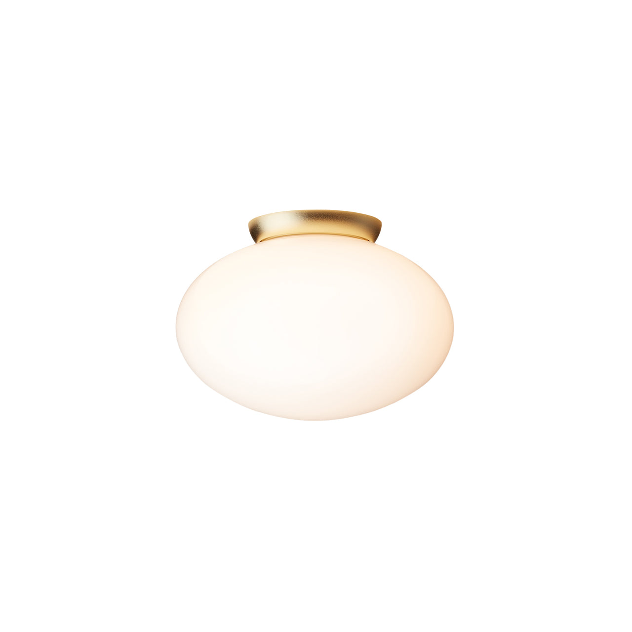 Rizzatto 301 Wall/Ceiling Light: Satin Brass
