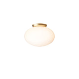 Rizzatto 301 Wall/Ceiling Light: Satin Brass