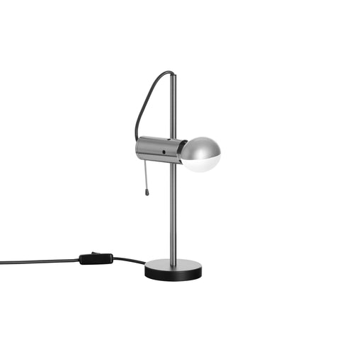 Agnoli Table Lamp: Satin Nickel
