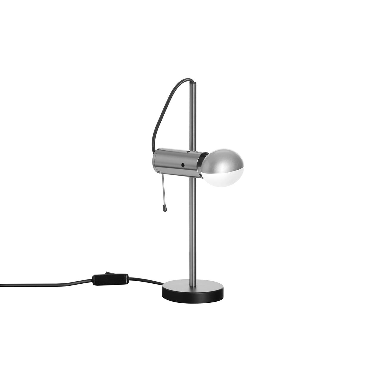 Agnoli Table Lamp: Satin Nickel