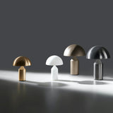 Atollo Table Lamp: Metal
