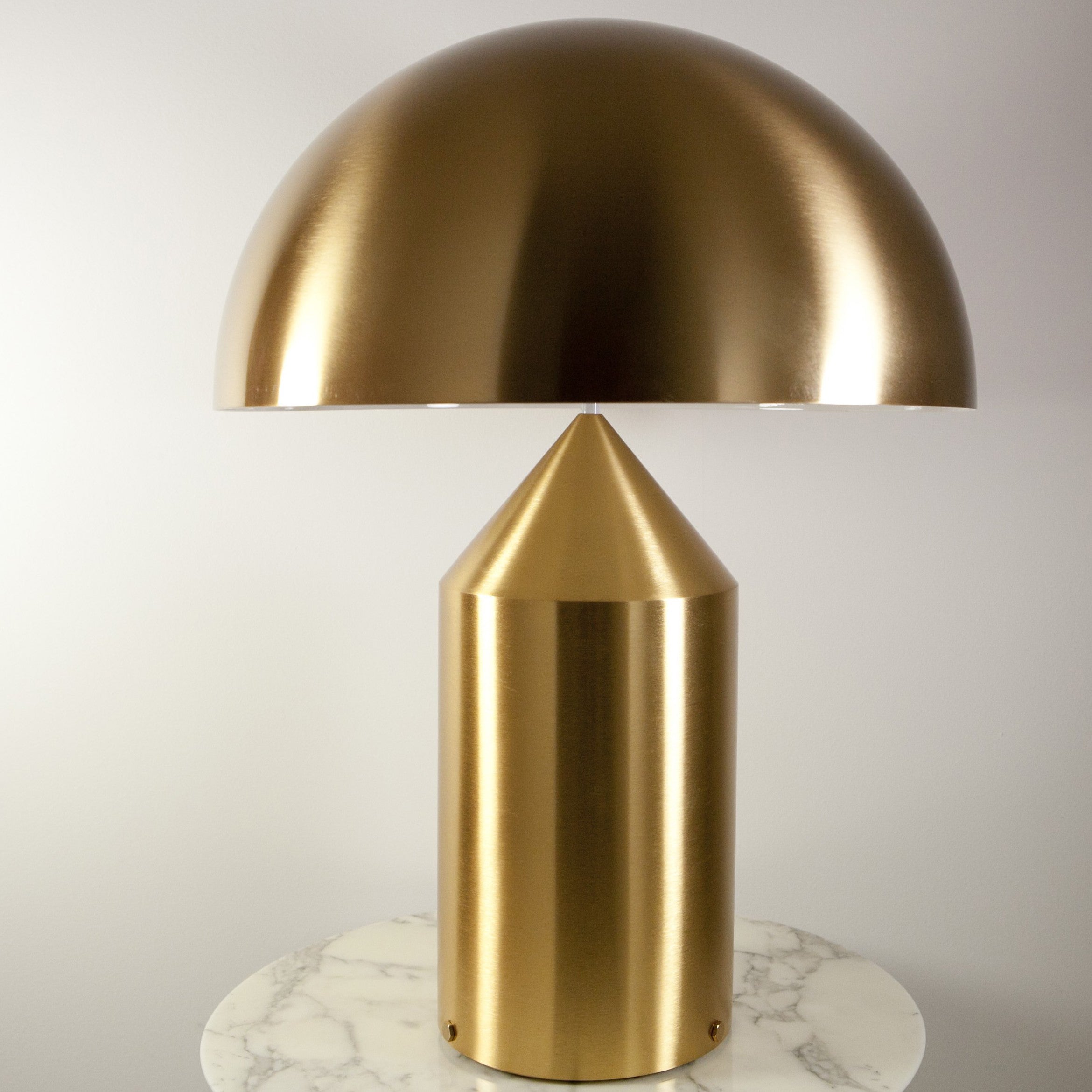 Atollo Table Lamp: Metal