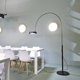 Berlin Arched Floor Lamp: Outdoor