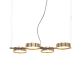 Berlin Suspension Light: Anodized Brass
