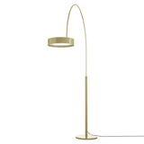 Berlin Arched Floor Lamp: Outdoor + Ivory