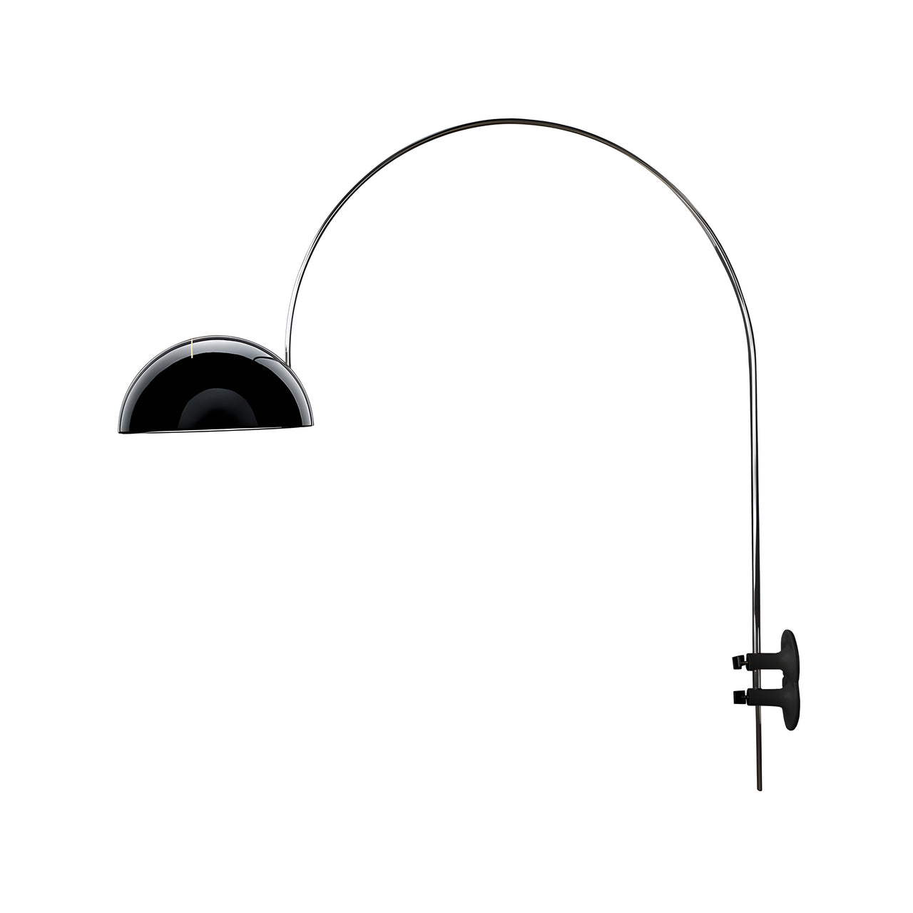 Coupé Arch Wall Lamp: Black
