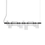 Dancing Glass Suspension: Transparent