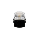 Fresnel Wall Lamp: Outdoor + Black