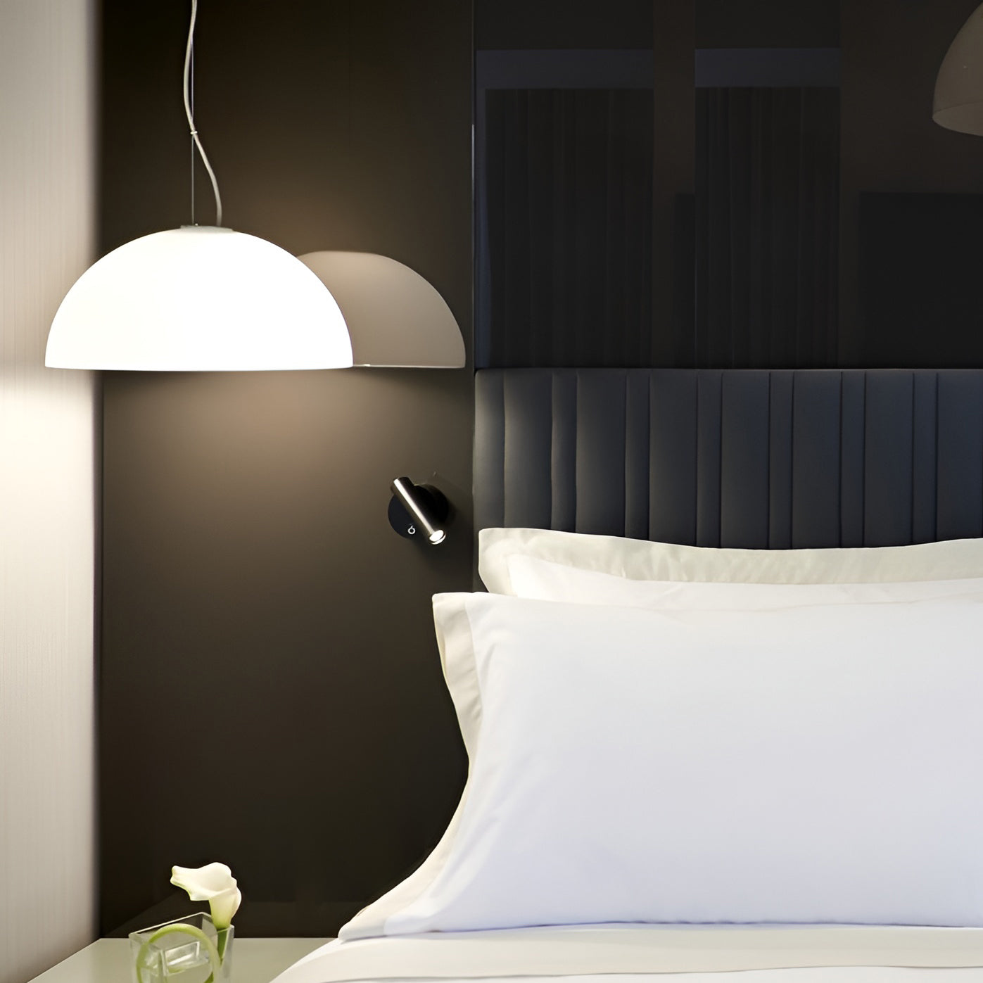 Sonora Suspension Lamp: Glass