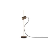 Onfa Table Lamp: Walnut + Brass