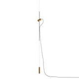 Onfa Pendant Lamp: Oak + Graphite