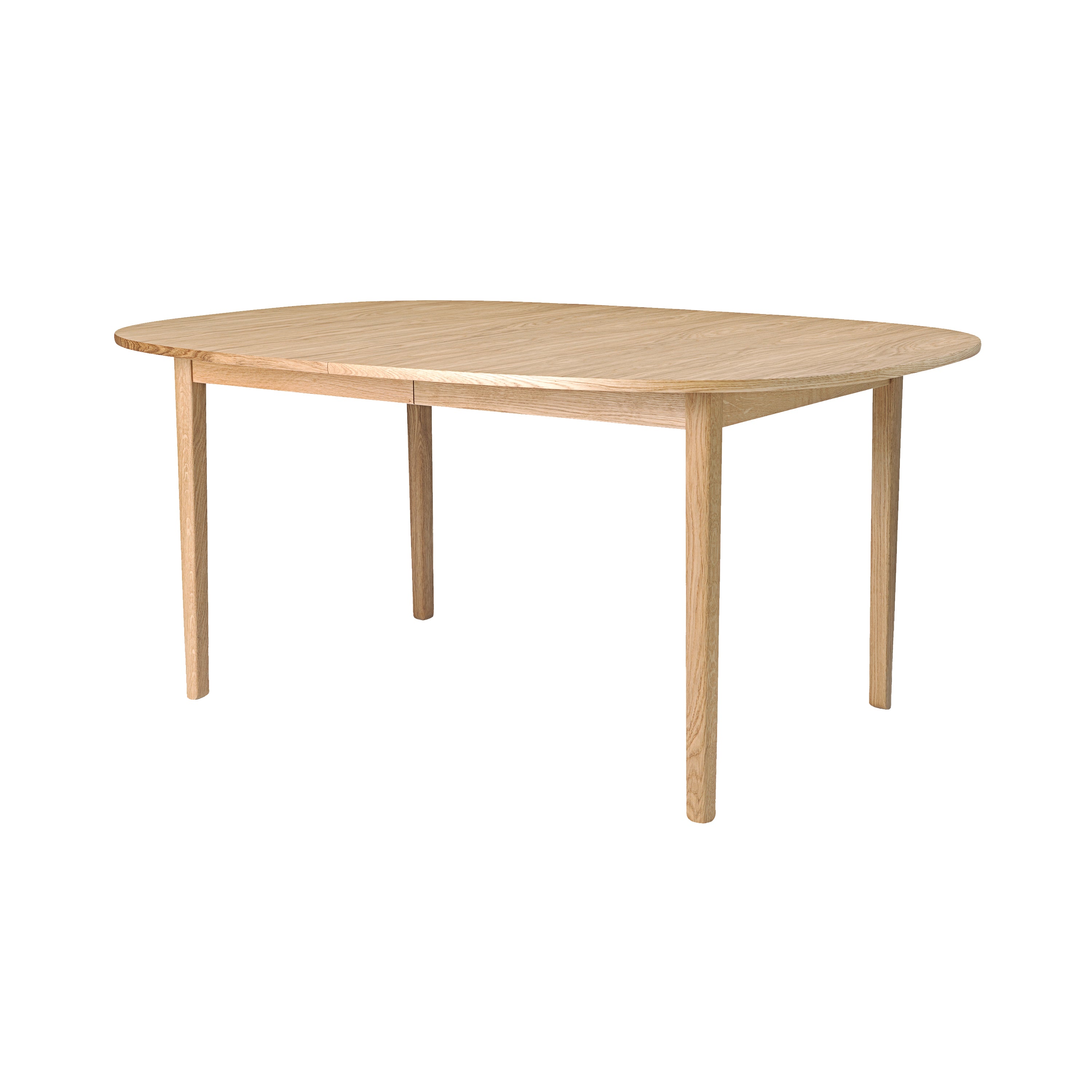 OW224 Table: Oiled Oak + Without Extension