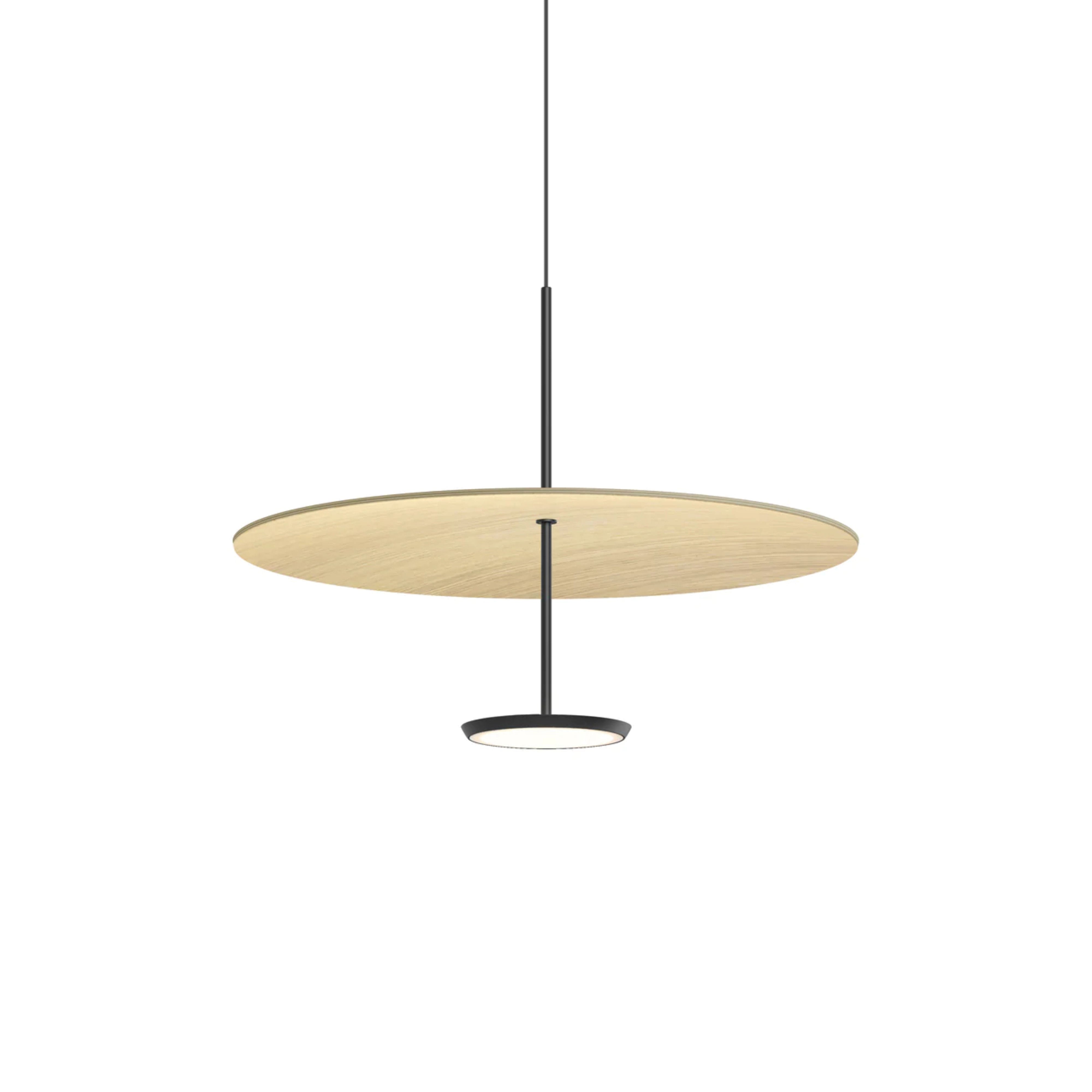Sky Dome Pendant Light: Wood + Medium - 24