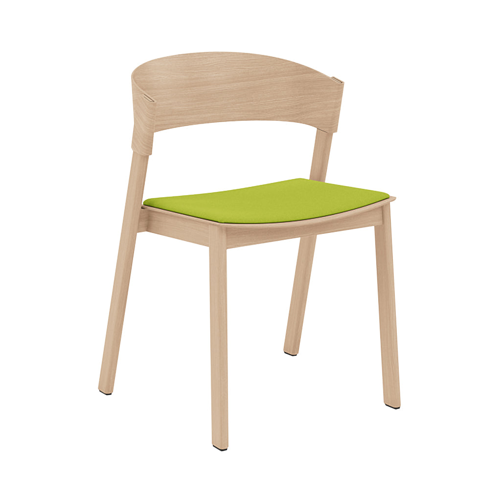 Cover Side Chair: Upholstered + Oak
