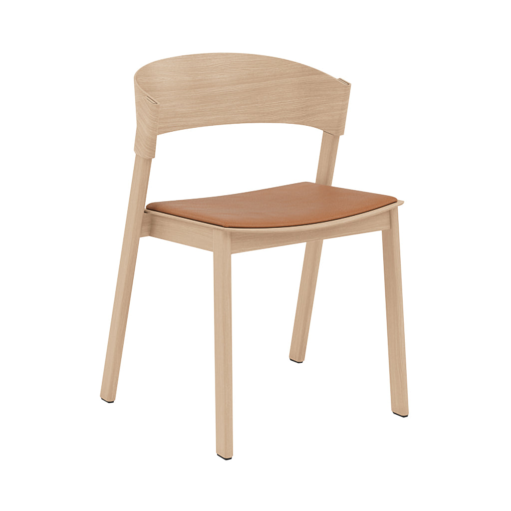 Cover Side Chair: Upholstered + Oak