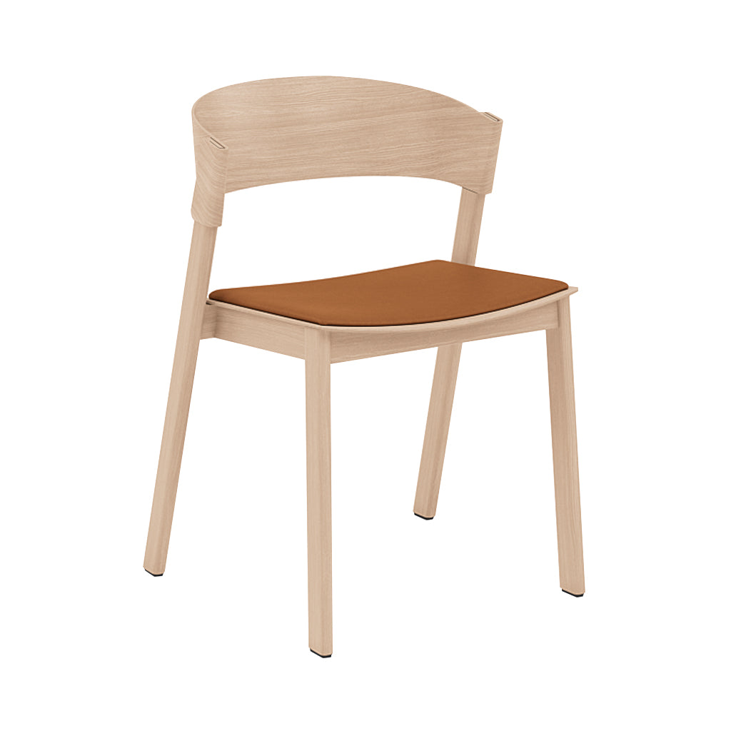 Cover Side Chair: Upholstered + Oak