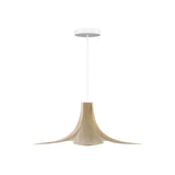 Jazz Pendant: Oak + White + Canopy