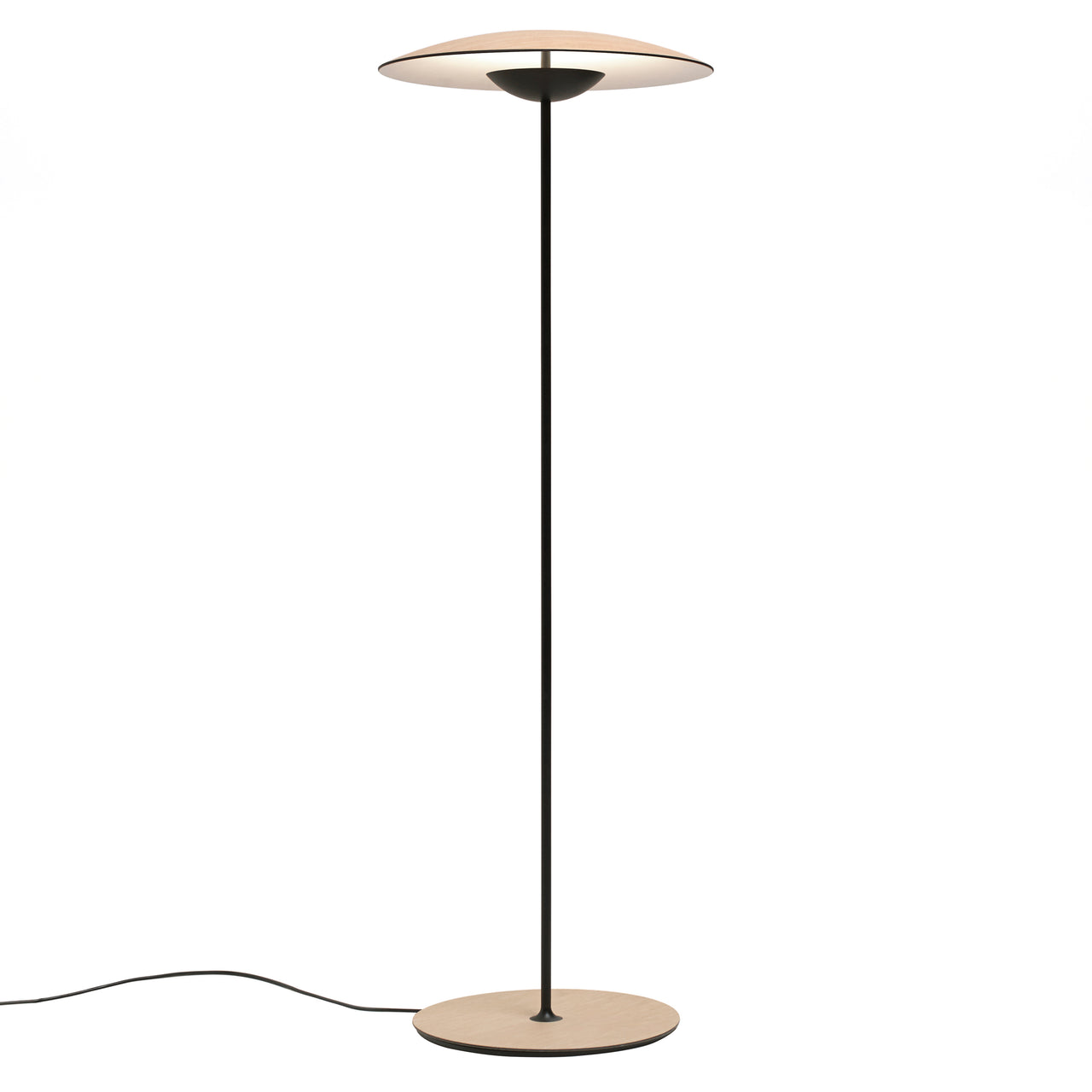 Ginger P Floor Lamp: Oak