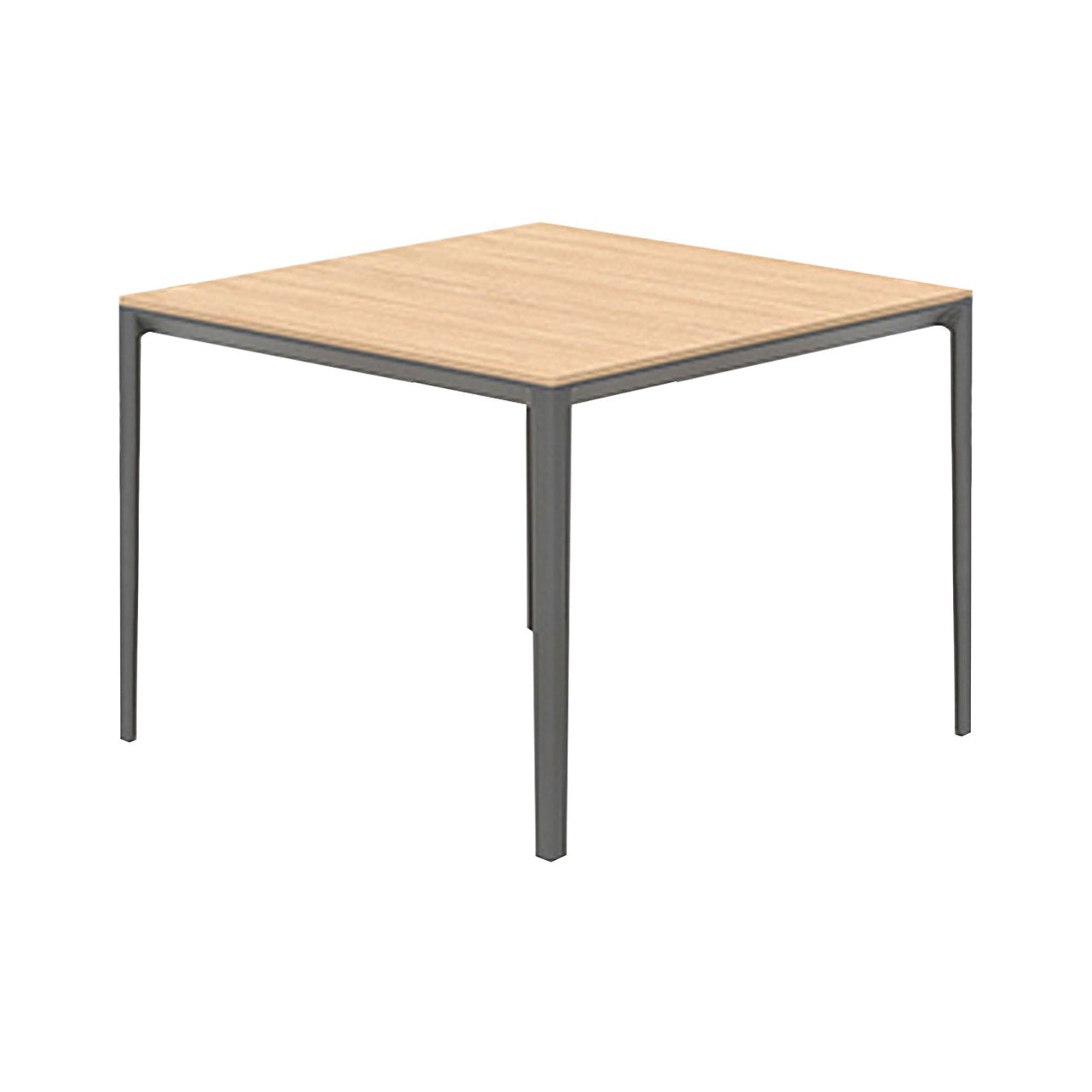 Able Dining Table: Square + Oak