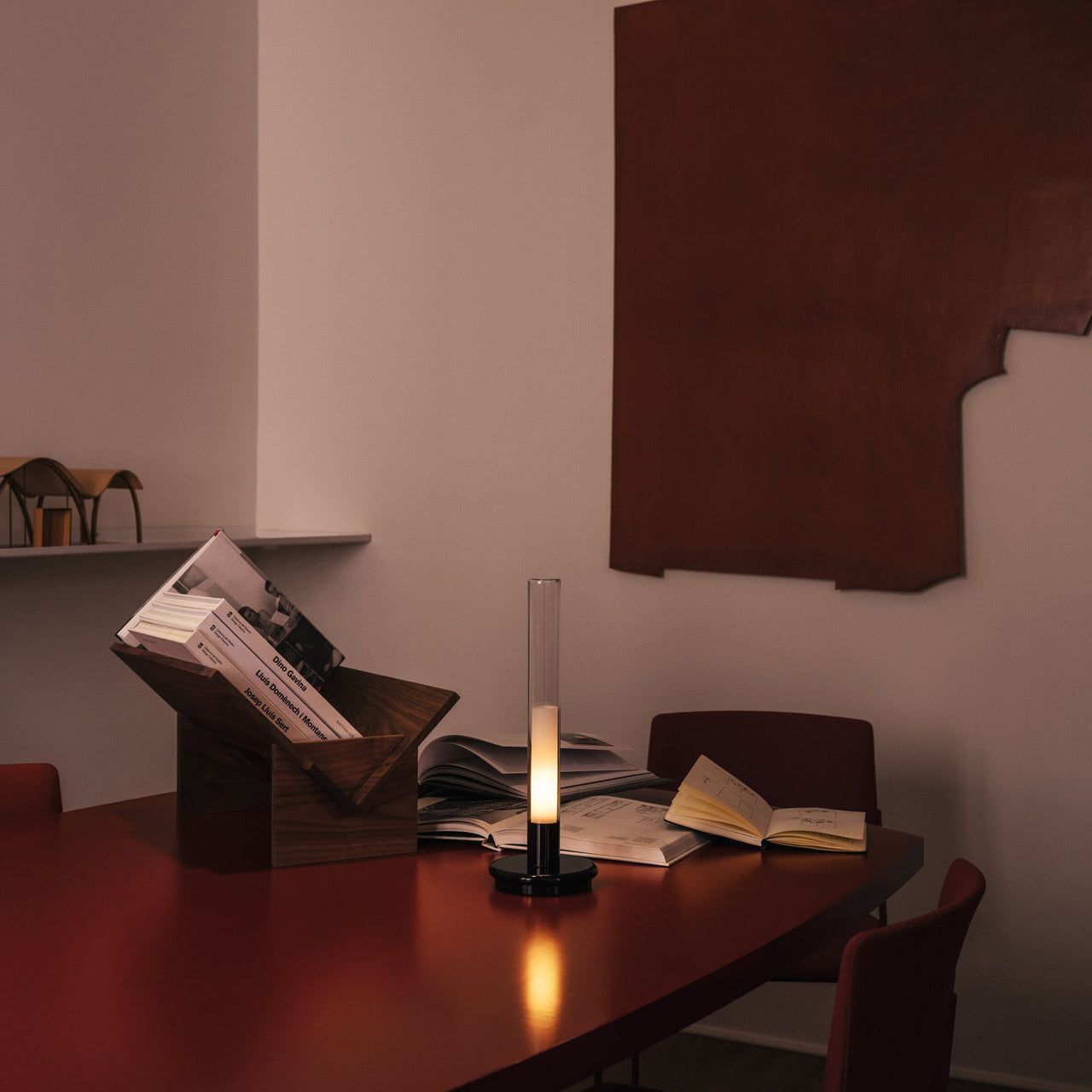 Sylvestrina Portable Table Lamp: Quick Ship