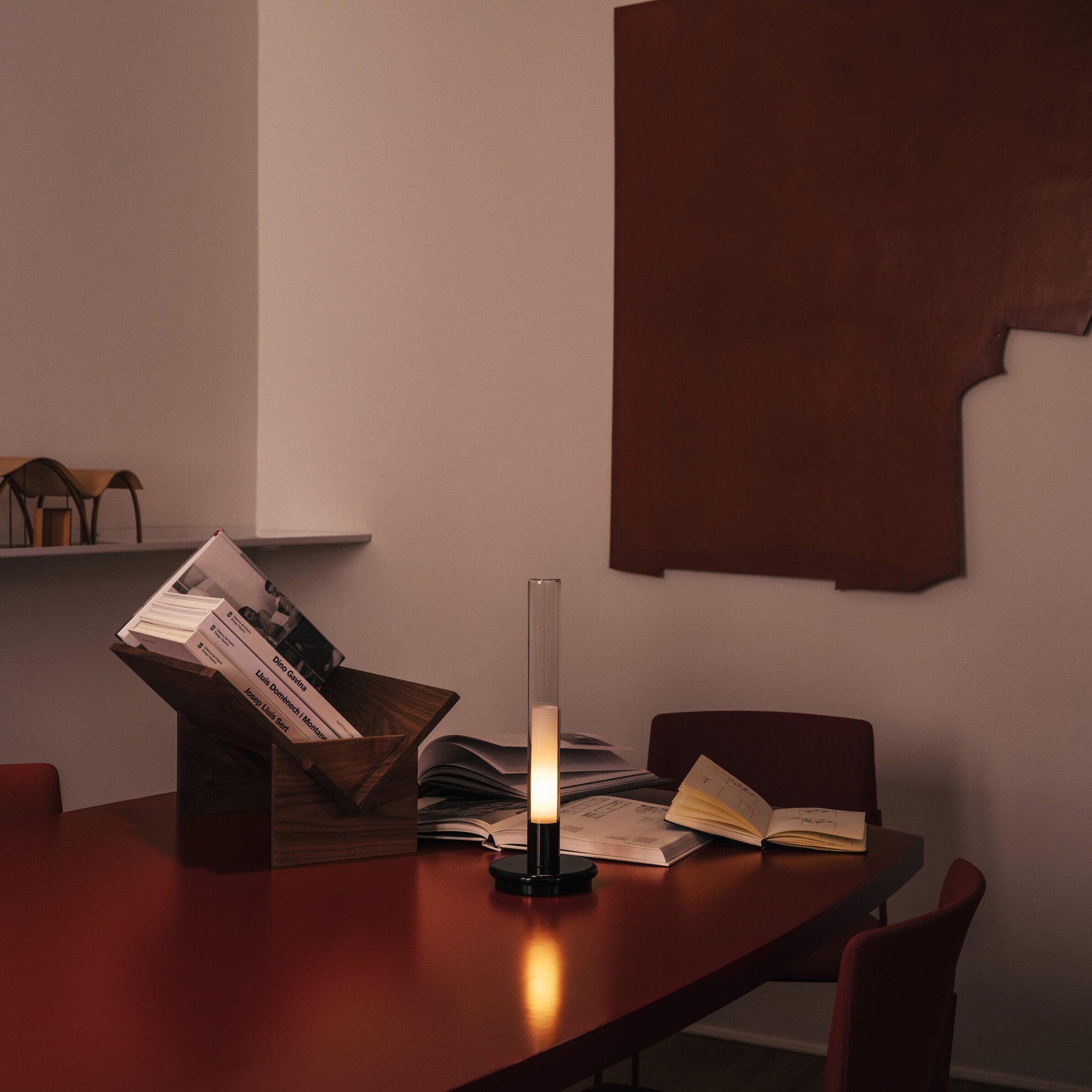 Sylvestrina Portable Table Lamp: Quick Ship